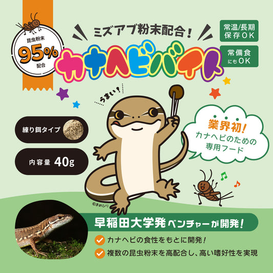 カナヘビバイト