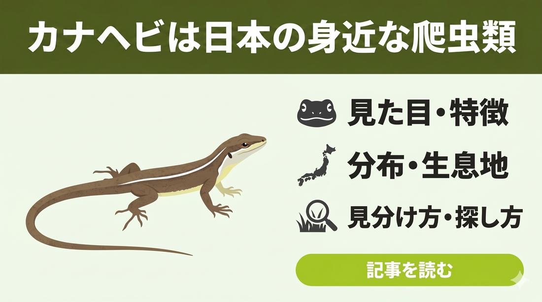 カナヘビはどこに住んでる？ブロックのすき間や草むらがポイント